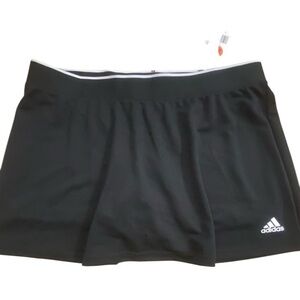 Adidas Women’s Black Athletic Skort Aeroready New Size XL climacool